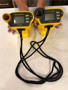 LaserAce 300 Handheld Laser Detector - Yellow